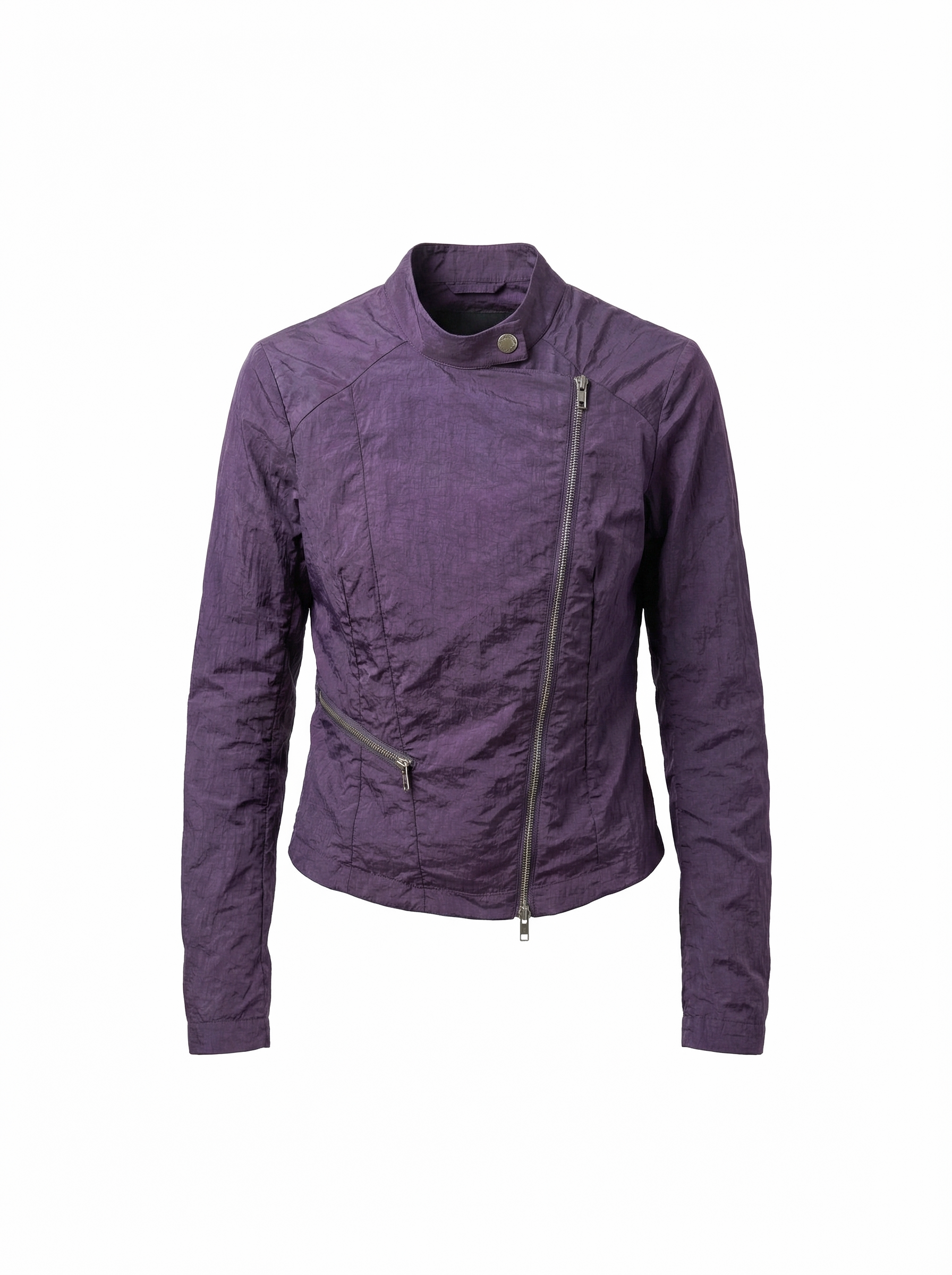 Purple nylon jacket